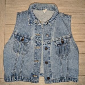 Lee denim vest